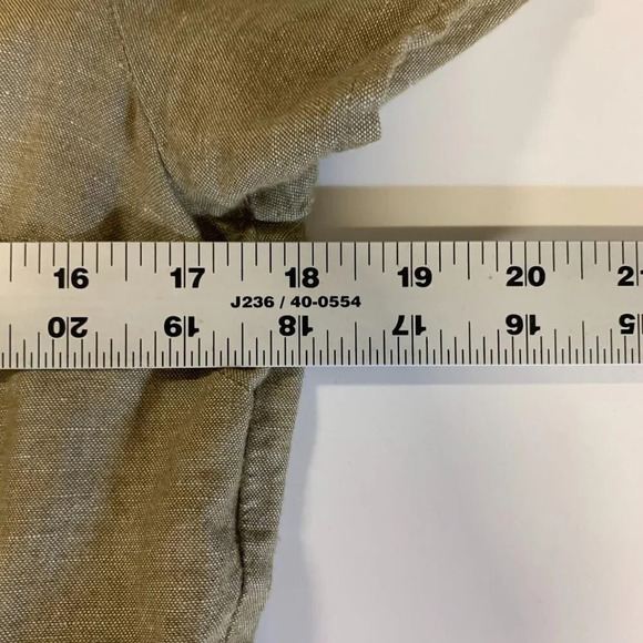 Madewell Women's Linen-Blend Alexandra Button-Front Mini Dress Size S - Picture 11 of 12